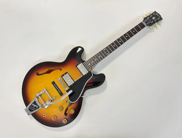 Gibson ES-335 Reissue 1959 Custom Shop 2023 Vintage Sunburst VOS - Image 1
