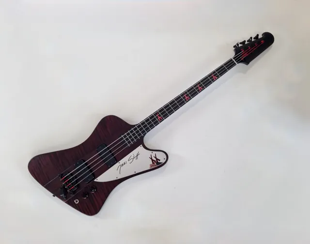 Gibson Thunderbird IV Nikki Sixx Signature 2009 Satin Red - Image 1