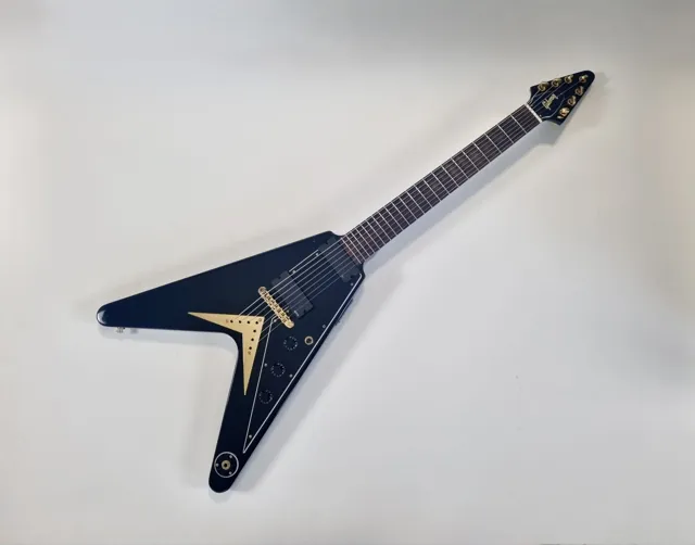 Gibson Flying V 7-String 2011 Ebony - Image 1