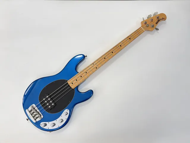Music Man Stingray 4H EX 3EQ Pearl Blue 2000 made in Japan - Image 1