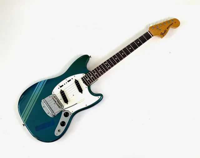 Fender Mustang Competition 1974 Burgundy - Image 1