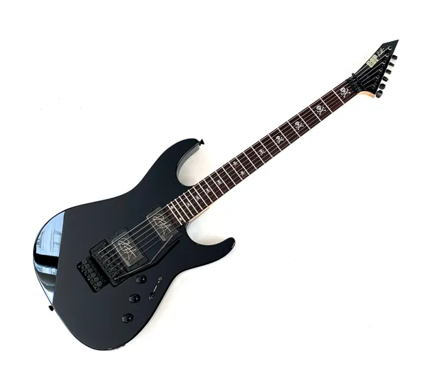 ESP KH-2 Kirk Hammett Signature 2021 Black Custom Shop - Image 1
