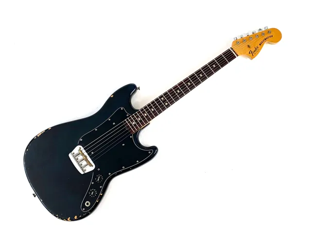 Fender Musicmaster 1979 Black - Image 1