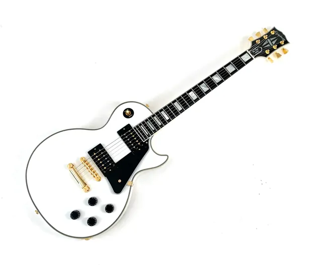 Epiphone Les Paul Custom inspired by Gibson 2025 Alpine White - Image 1