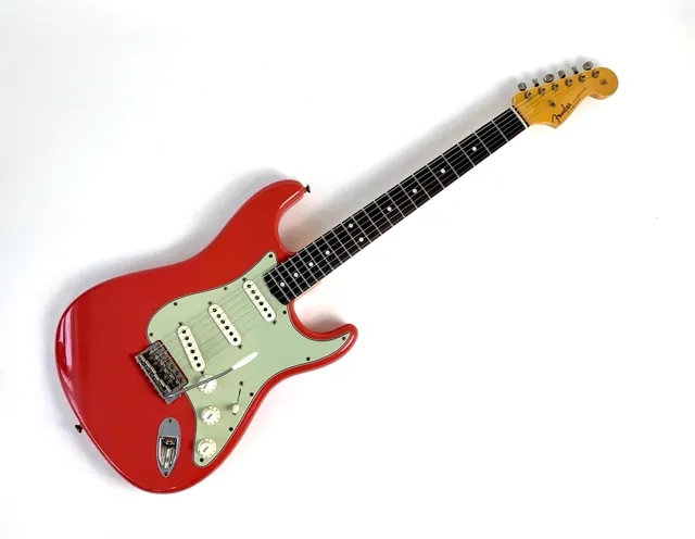 Fender Stratocaster 62/63 Relic Journeyman 2021 Custom Shop Fiesta Red Limited Edition - Image 1