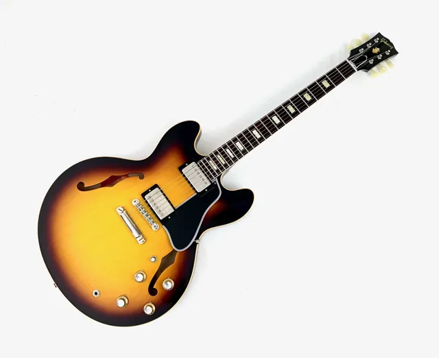 Gibson ES-335 Reissue 1964 Custom Shop 2025 Vintage Sunburst VOS - Image 1