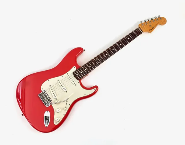 Fender Stratocaster Mark Knopfler Signature 2004 Hot Rod Red - Image 1