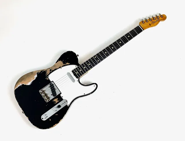 Fender Telecaster Custom 60 Super Heavy Relic Custom Shop 2022 Black