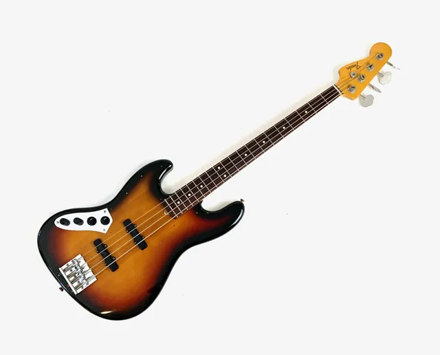Fender Jazz Bass JB-62 Gaucher LH 1990-1991 Sunburst - Image 1