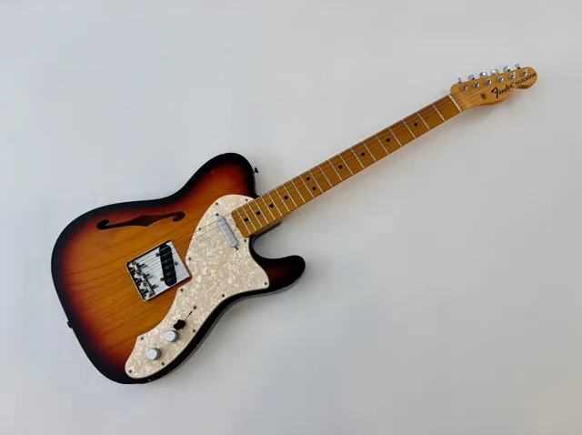 Fender Telecaster Thinline 68 Greg Fessler Masterbuilt 2010 Custom Shop Sunburst - Image 1