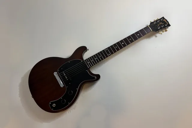 Gibson Les Paul Junior Tribute DC 2019 Worn Brown - Image 1