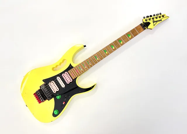 Ibanez JEM777 Steve Vai Signature 1988 Desert Sun Yellow - Image 1