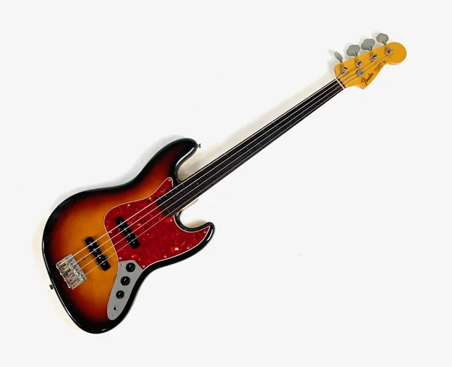 Fender Jazz Bass JB-62 Fretless Sunburst 1993-1994 made in Japan - Image 1