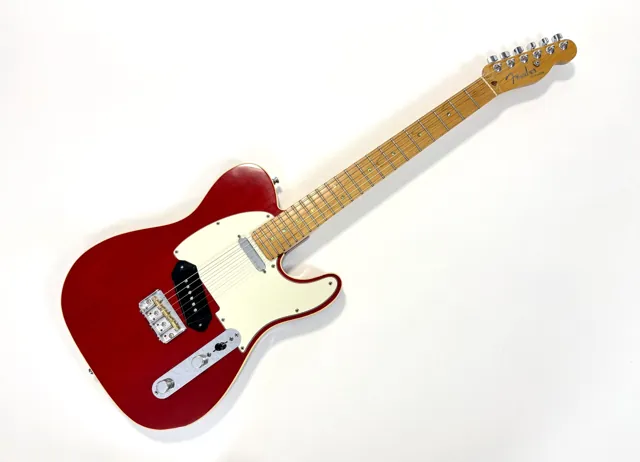Fender Telecaster American Deluxe 2000 Crimson Red Transparent - Image 1