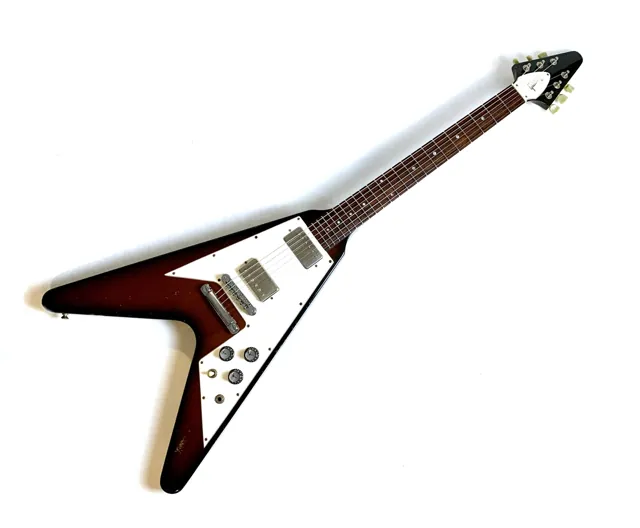 Gibson Flying V Reissue 67 Tobacco Sunburst 1992 - Image 1