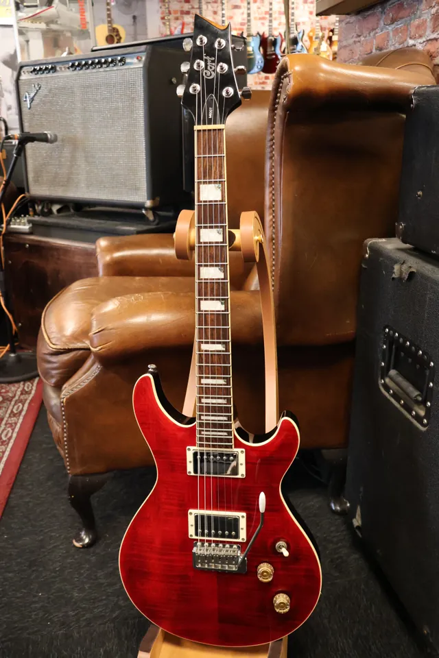 Cort M600T Double Cutaway trans Red (Used) - Image 1