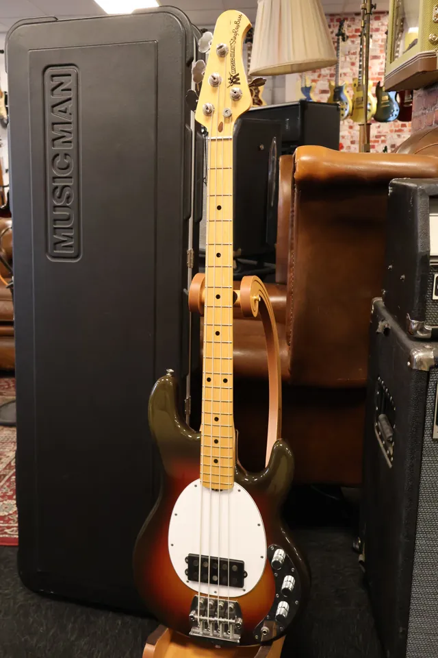 Musicman Stingray 40th Ann Old Smoothy Sunburst (Used) - Image 1