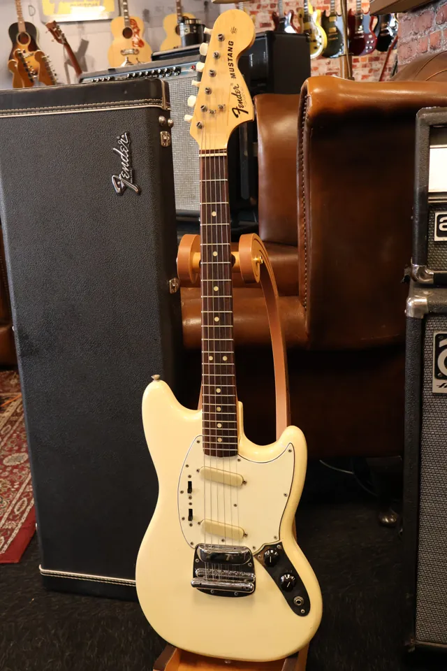 Fender 1974 Mustang Olympic White - Image 1