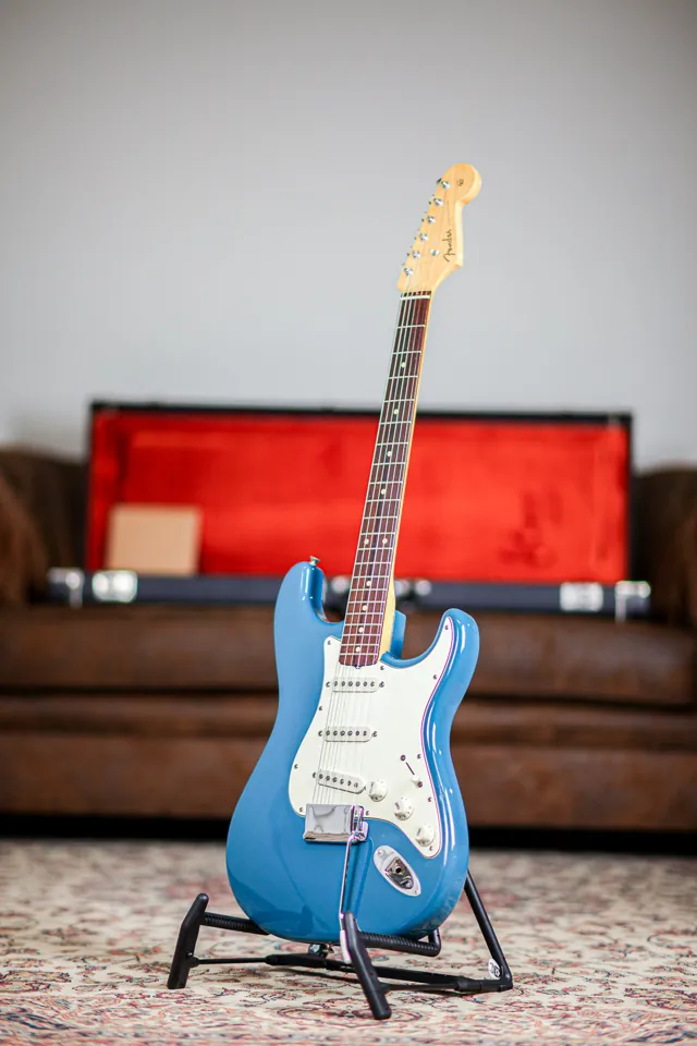 Fender Custom Shop '62 California Beach Stratocaster | Blue - Image 1