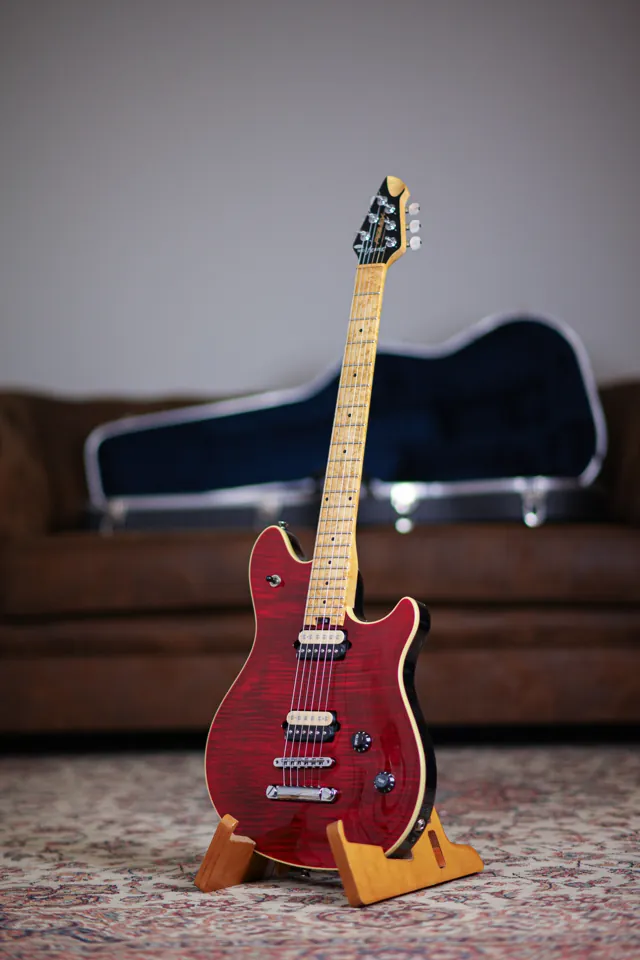 Peavey EVH Wolfgang 2002 | Transparent Red - Image 1