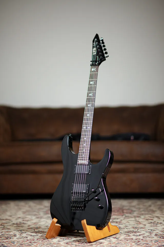 ESP LTD KH-602 Kirk Hammett Signature 2011 | Black - Image 1