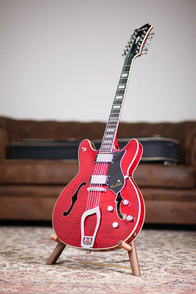 Hagstrom Viking Deluxe 12-String | Wild Cherry - Image 1