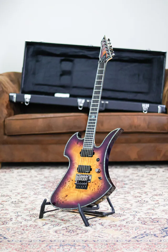 BC Rich Mockingbird Extreme Exotic Floyd | Rose Purple Haze - Image 1