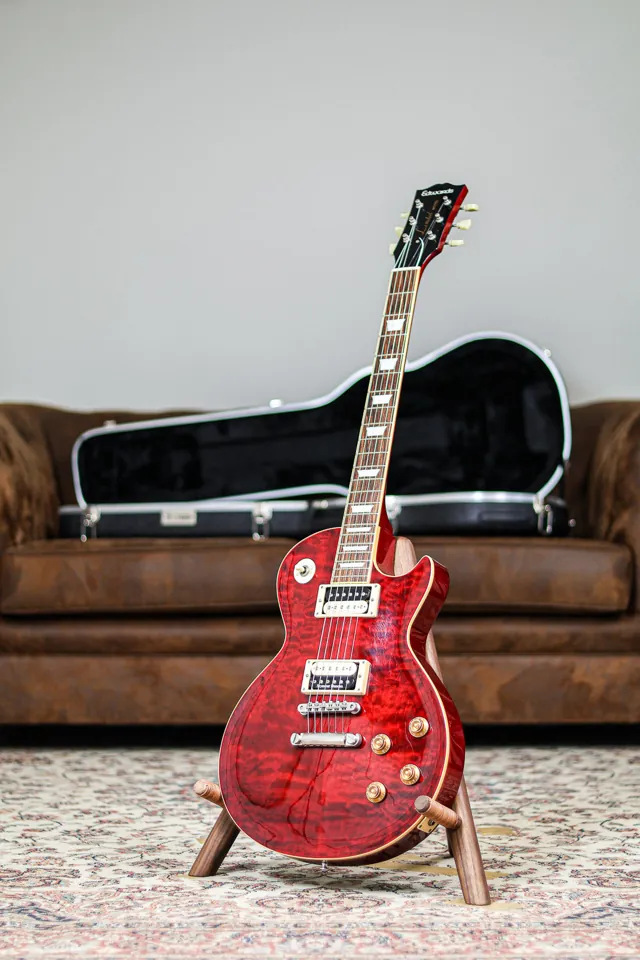 Edwards E-LP-125SD QM | Black Cherry - Image 1