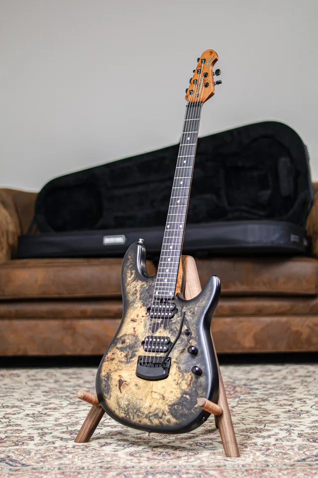 Music Man Jason Richardson Cutlass 2023 | Buckeye Burl - Image 1