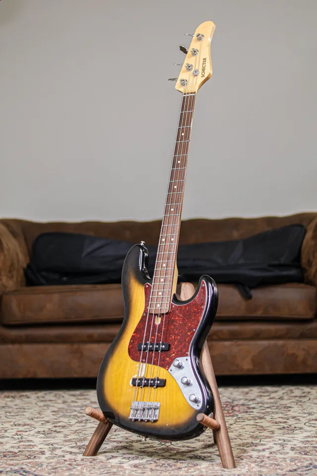 Schecter USA Traditional J-Bass Wembley 2017 | Sunburst - Image 1