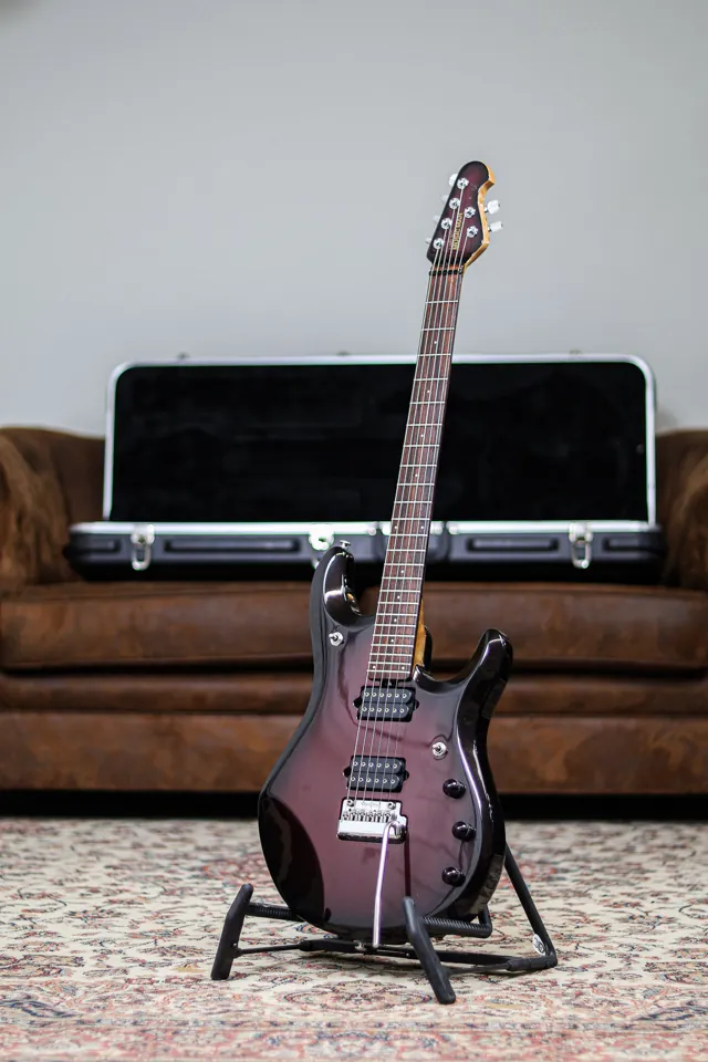 Ernie Ball John Petrucci JP6 | Pearl Redburst - Image 1