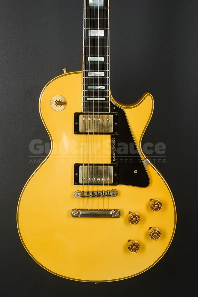 Gibson Custom Shop Randy Rhoads Signature 1974 Les Paul Custom White VOS 2010 - Image 1