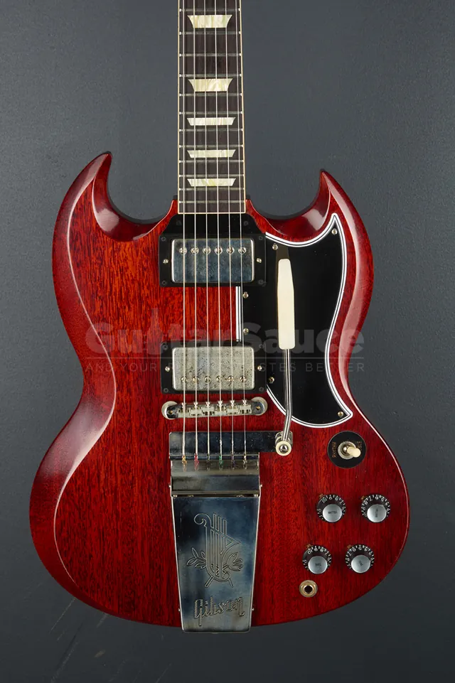 Gibson Murphy Lab SG Ultra Light Aged Cherry Red 2025 Used - Image 1