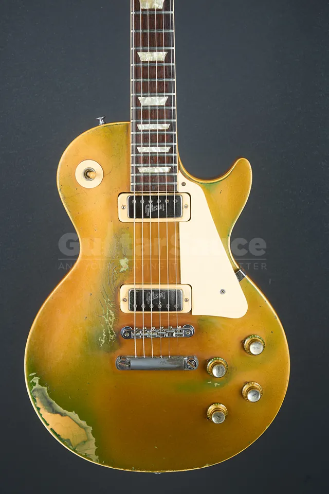 Gibson Les Paul Deluxe Goldtop 1972 Original Vintage - Image 1