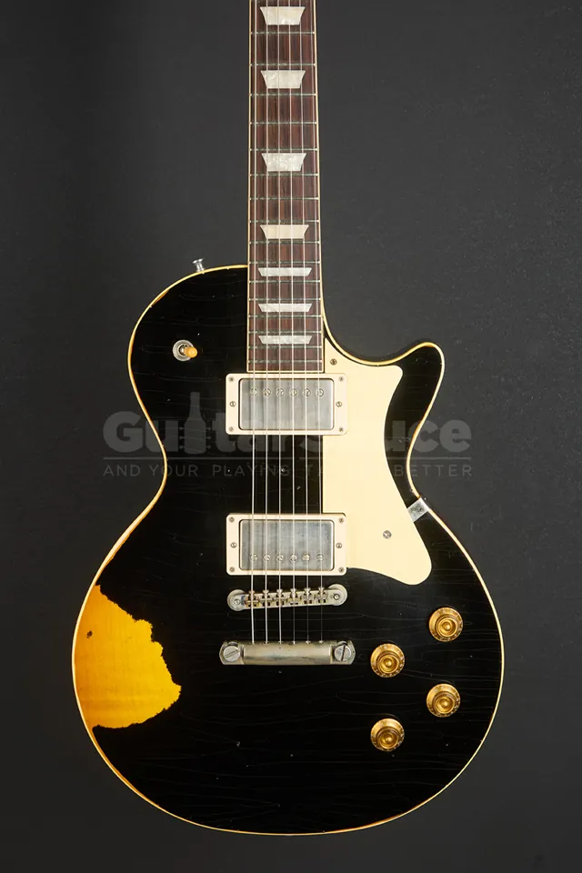 Heritage Custom Shop H-150 Factory Special Limited Run Aged Ebony Over Dirty Lemon Burst Used - Image 1