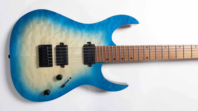 Spira Guitars S-500 QAB Trans Aqua Blue - Image 1
