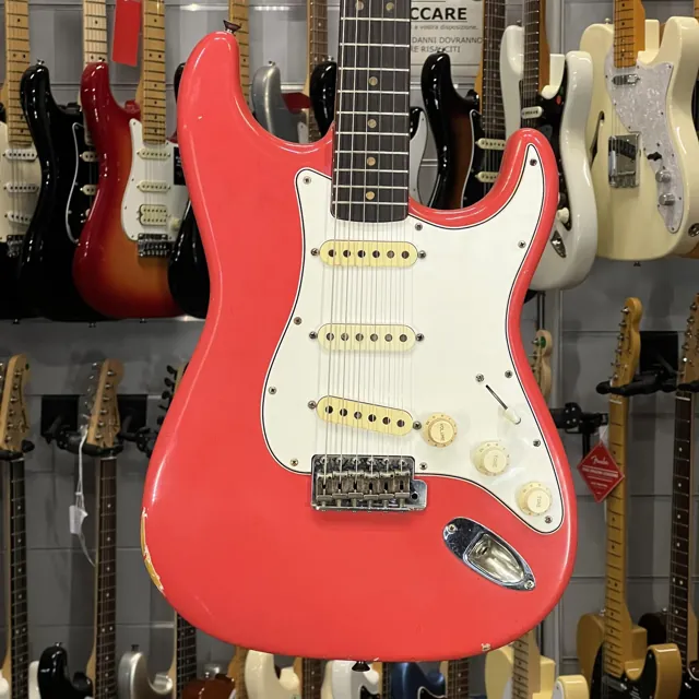 Fender 1964 Stratocaster Fiesta Red Refin True Vintage - Image 1
