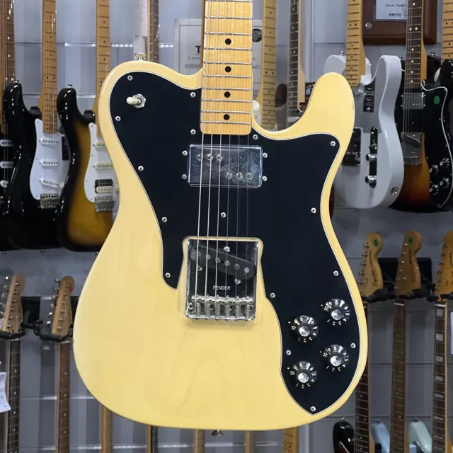 Fender 1975 Custom Telecaster Olympic White True Vintage - Image 1