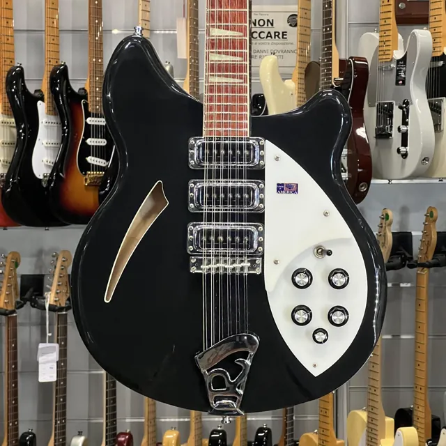 Rickenbacker Rickenbacker 370 / 12 Strings Jet Glo Black 2005 - Image 1