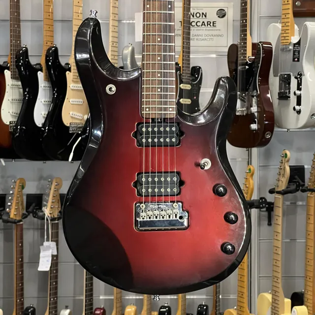 Music Man Jp6 John Petrucci Piezo Pearl Red Burst - Image 1
