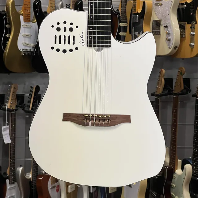 Godin Multiac Nylon Sa White Hg - Image 1