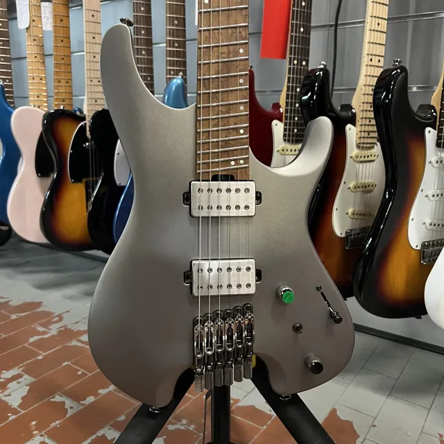 Ibanez Qx52mgm Metallic Gray Matte Headless Guitar - Image 1