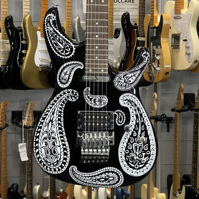 Ibanez Js1bkp Joe Satriani Signature Black Paisley - Image 1