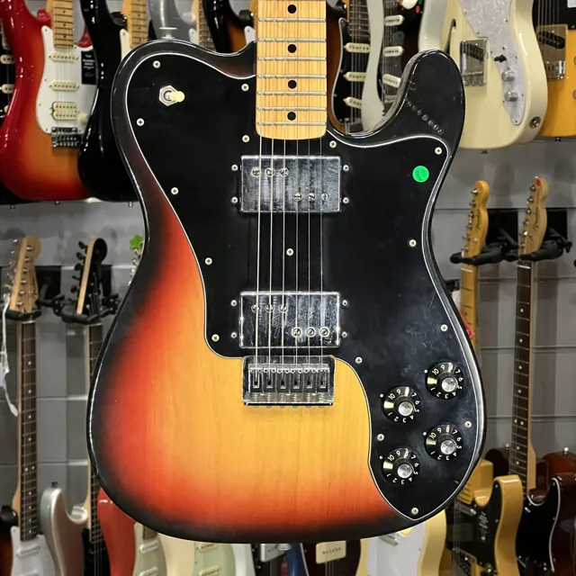 Fender 1975 Custom Deluxe Telecaster Year Sunburst True Vintage - Image 1