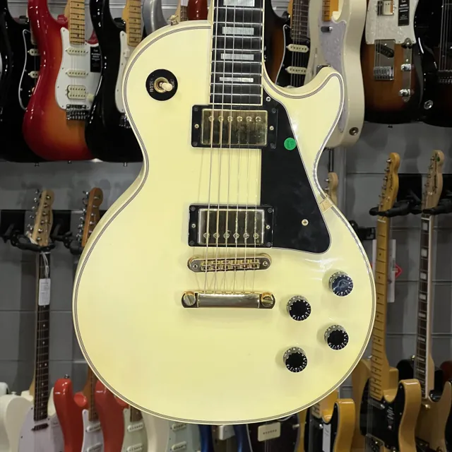 Gibson Custom Shop Les Paul Custom Alpine White 2009 - Image 1