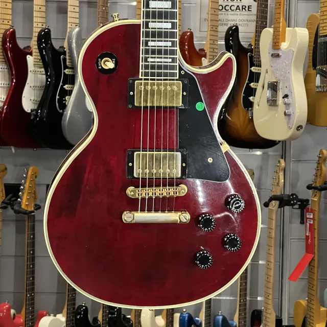 Gibson 1991 Les Paul Custom Wine Red True Vintage - Image 1