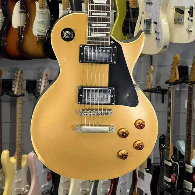 Vintage V100 Icon Les Paul Jbm Gold Top - Image 1