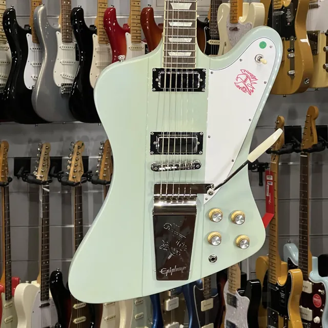 Epiphone Firebird V 1963 Frost Blue - Image 1