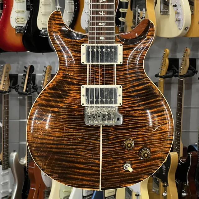 Prs Santana Retro 2020 Orange Tiger - Image 1