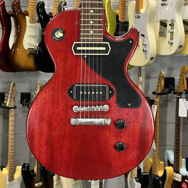 Gibson Custom Shop John Lennon Les Paul Junior Jr Ltd Cherry 285 Of 300 - Image 1